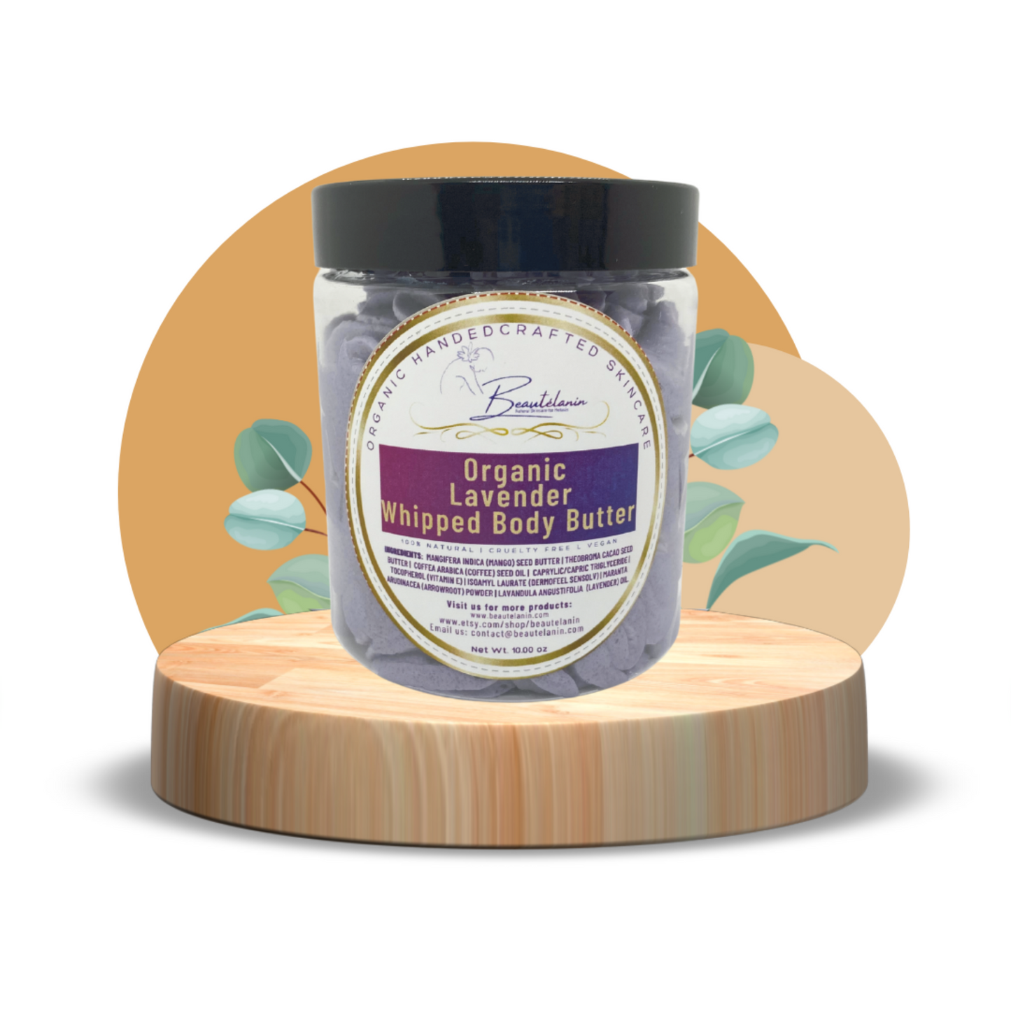 Organic Lavender Whipped Body Butter