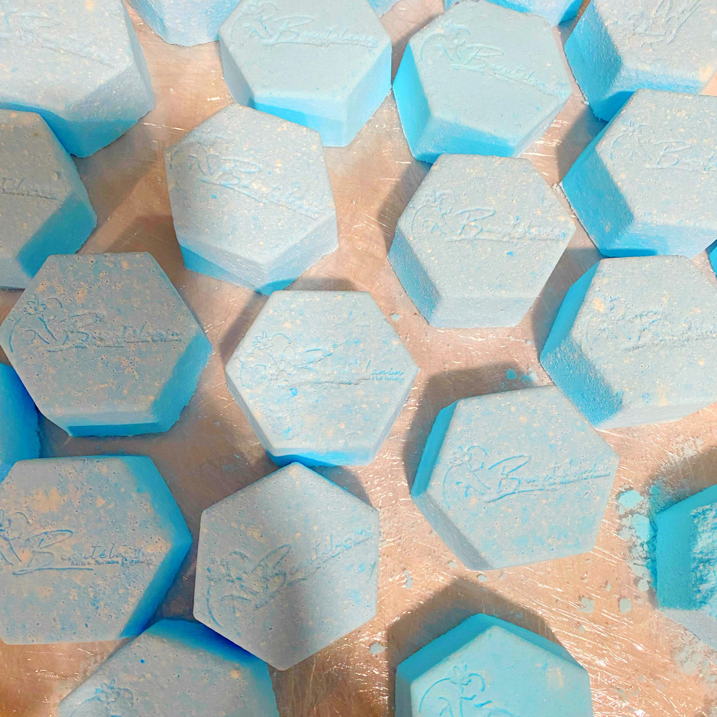 Hexagon Handcrafted Bath Bombs