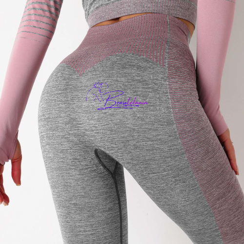 Seamless Knitted Yoga Fitness Pants