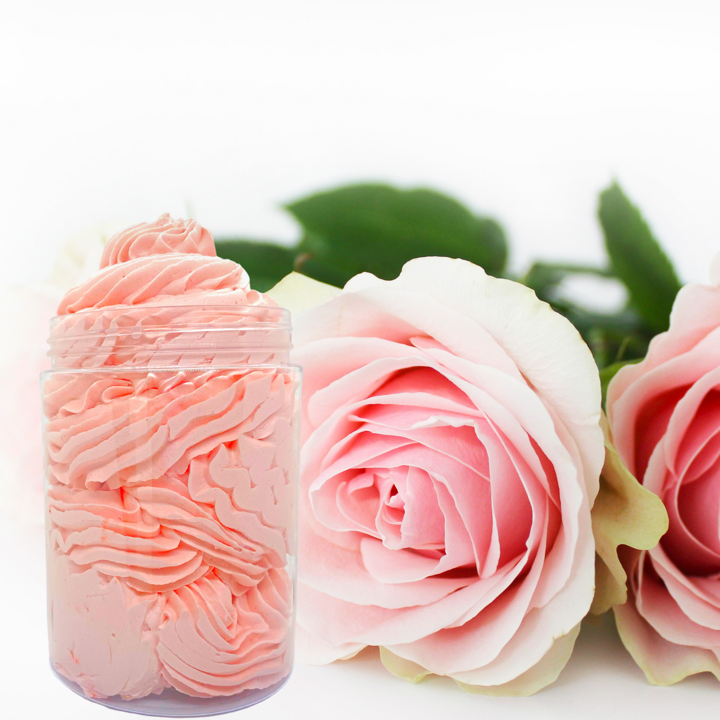 Organic Fresh Rose & French Clay Whipped Body Butter