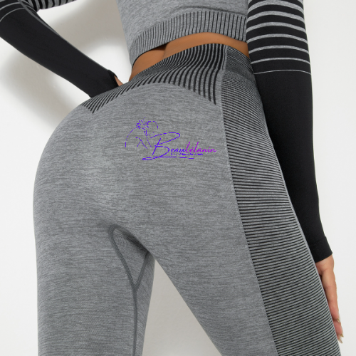 Seamless Knitted Yoga Fitness Pants