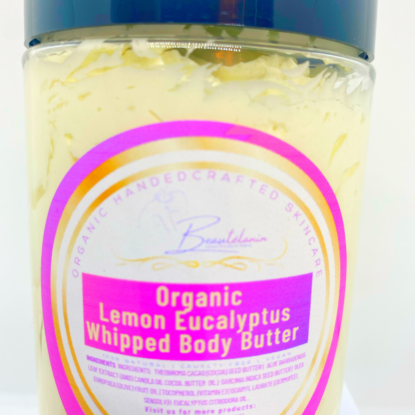 Organic Lemon & Eucalyptus Whipped Body Butter
