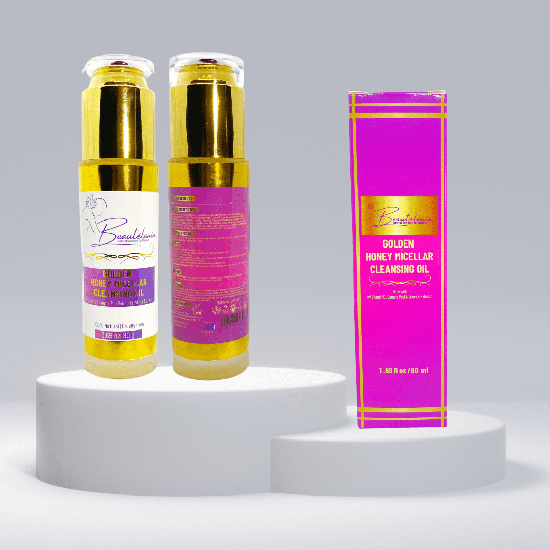 Honey Micellar Cleanser & Facial Oil Set
