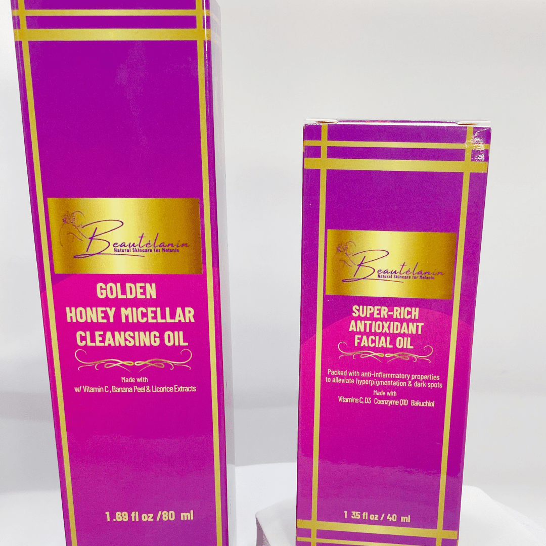 Honey Micellar Cleanser & Facial Oil Set