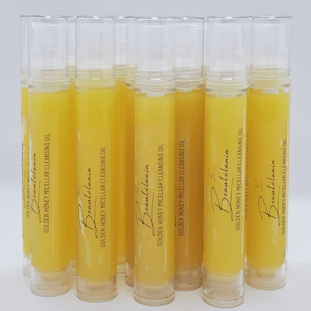 Golden Honey Micellar Cleansing Oil Sample